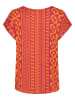 Sublevel Bluse in Pink/ Orange