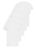 Sublevel 5-delige set: shirts wit