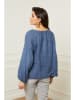 Joséfine Linnen blouse "Celiane" blauw