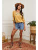 Fleur de Lin Bluse "Johnson" in Gelb