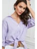 La Compagnie Du Lin Linnen blouse paars