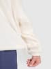 4F Fleecepullover in Creme