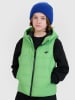 4F Doorgestikte bodywarmer groen