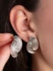 Lodie Silver Gecoate oorstekers