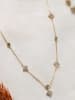 Lodie Silver Vergold. Halskette mit Schmuckelementen - (L)42 cm