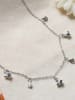 Lodie Silver Verzilverde ketting met sierelementen - (L)42 cm