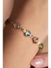Lodie Silver Vergulde armband met edelstenen