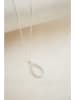 Lodie Silver Zilveren ketting met hanger - (L)43 cm