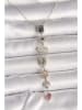 Lodie Silver Halskette mit Edelsteinen  - (L)45 cm