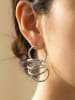 Lodie Silver Beschicht. Ohrstecker