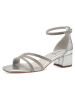 s.Oliver Haksandalen zilverkleurig