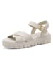 s.Oliver Sandalen in Creme