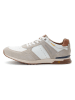 Camel Active Leder-Sneakers "Alley" in Grau/ Weiß