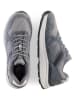 Camel Active Leren sneakers "George" grijs