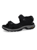 Camel Active Leren sandalen "Rise" zwart