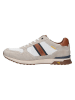 Camel Active Leren sneakers beige/wit/lichtbruin