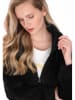 Schmuddelwedda Fleecejacke in Schwarz