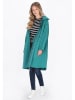 Schmuddelwedda Softshell-Mantel turquoise