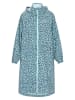 Schmuddelwedda Płaszcz przeciwdeszczowy w kolorze granatowo-turkusowym