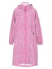 Schmuddelwedda Płaszcz przeciwdeszczowy w kolorze turkusowo-jasnoróżowym