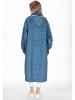 Schmuddelwedda Płaszcz przeciwdeszczowy w kolorze granatowo-turkusowym