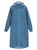 Schmuddelwedda Płaszcz przeciwdeszczowy w kolorze granatowo-turkusowym