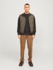Jack & Jones Kamizelka pikowana "Estate" w kolorze szarobrązowym