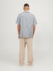 Jack & Jones Blouse "Cabana" donkerblauw/wit