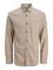 Jack & Jones Hemd - Slim fit - in Beige