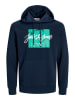 Jack & Jones Hoodie "Whitley" in Dunkelblau