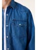Garcia Spijkerblouse blauw
