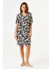 Garcia Kleid in Creme/ Schwarz