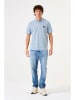 Garcia Poloshirt lichtblauw