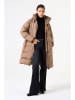 Garcia Płaszcz zimowy w kolorze jasnobrązowym
