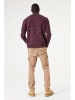 Garcia Pullover in Schwarz/ Dunkelrot