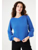 Garcia Sweter w kolorze niebieskim
