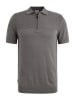 CAST IRON Poloshirt antraciet