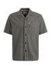 CAST IRON Kurzarmhemd in Anthrazit