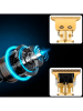 DAM Baard- & haardtrimmer zwart/goudkleurig