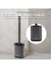 Vileda Toiletborstelgarnituur grijs - (H)42,5 cm