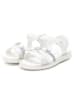 XTI Kids Sandalen in Weiß/ Silber