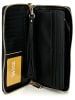 Michael Kors Leder-Geldbörse in Schwarz - (B)21 x (H)10 x (T)2,5 cm