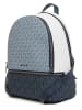 Michael Kors Rucksack in Blau/ Dunkelblau - (B)24 x (H)31 x (T)14 cm