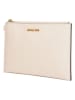 Michael Kors Leder-Clutch in Creme - (B)25 x (H)14 x (T)1 cm