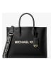 Michael Kors Leder-Henkeltasche in Schwarz - (B)35 x (H)27 x (T)8 cm