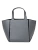Michael Kors Leder-Henkeltasche in Grau - (B)30 x (H)19 x (T)6 cm
