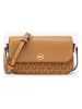 Michael Kors Skórzana torebka w kolorze jasnobrązowym - 21 x 14 x 4,5 cm