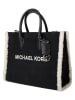 Michael Kors Leder-Henkeltasche in Schwarz - (B)35 x (H)27 x (T)12 cm