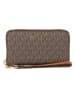 Michael Kors Leder-Geldbörse in Hellbraun - (B)18 x (H)10 x (T)2,5 cm