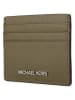 Michael Kors Skórzane etui w kolorze khaki na karty - 11 x 8 cm
